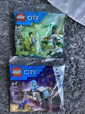 Lego City Baby Gorilla And Space Hover bike Sealed