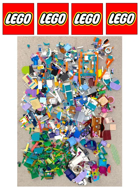 LEGO 10 POUNDS PART / PIECE LOT * FRIENDS + WICKED + TROLLS SETS * CLEAN!