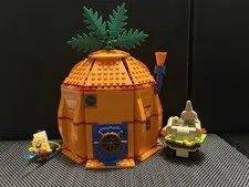 Good Neighbors At Bikini Bottom 3834 Lego Set Not Complete 