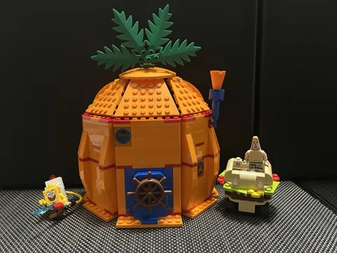 Good Neighbors At Bikini Bottom 3834 Lego Set Not Complete 