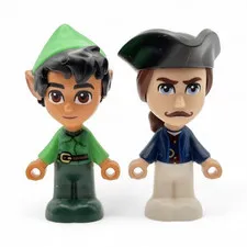 Lego Peter Pan & Wendy's Storybook Adventure figures