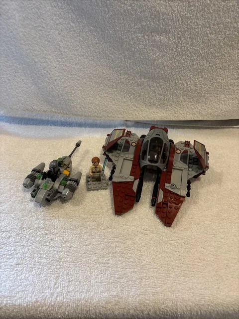 Lego Star Wars Lot Of 2 Complete With Manuals And Mini Figures Retired