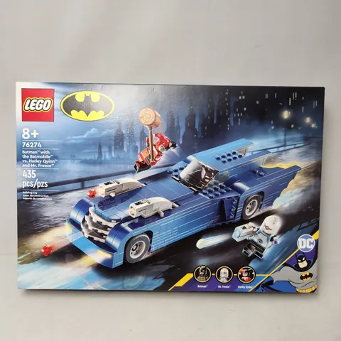 LEGO DC Batman Batmobile vs. Harley Quinn & Mr. Freeze Set 76274 435pcs Sealed