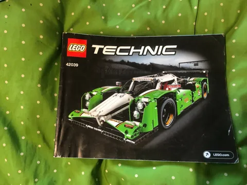 Lego 42039 manual instructions  only good condition