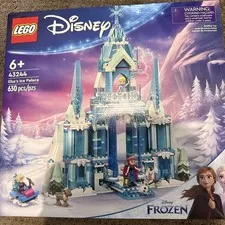 LEGO Disney Frozen Elsa’s Ice Palace 43244 NEW SEALED 630pc Anna Elsa Olaf