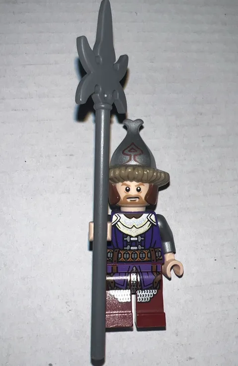 LEGO Minifigure Lord of the Rings / The Hobbit Lake-Town Guard lor086 + Pike