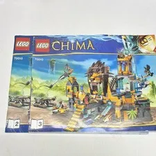LEGO Legends of Chima 70010 Illustrated Instruction Manual Booklets Books 2 & 3