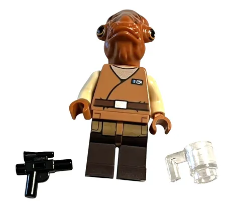 LEGO Star Wars Minifigure Figure / ADMIRAL ACKBAR Resistance Transporter 75140