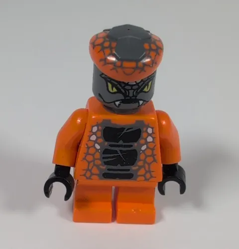 LEGO Snike Samurai Ninjago Minifigure w/ Hood Helmet & Printed Torso and Legs