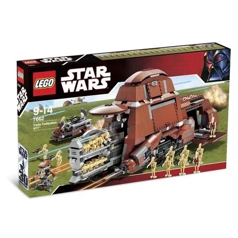 LEGO Star Wars: Trade Federation Mtt (7662) new sealed and 66555