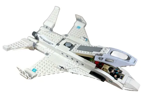 LEGO Super Heroes Stark Jet and the Drone Attack 76130 With Spidey And Other