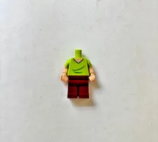 Shaggy Rogers LEGO Minifigure [scd001] Scooby Doo Torso and Legs Only
