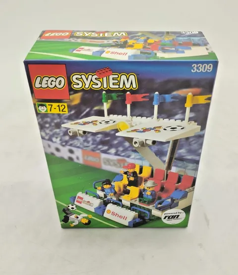 LEGO 3309 Head Tribune MISB New Sealed Vintage Town 90s Sports Soccer Retro