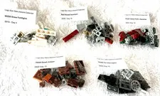 Lego Star Wars Advent Calendar Mixed Mini Builds Lot of 5 Unopened