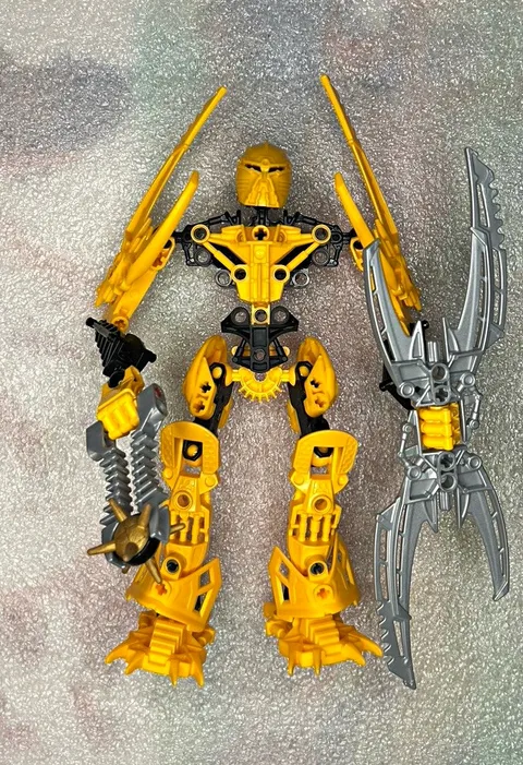 LEGO BIONICLE Mata Nui Glatorian Legends 8989 Figure Only/No Can or Instructions