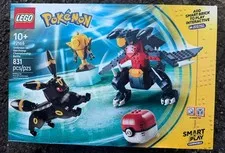 LEGO Pokémon Umbreon vs. Garchomp Championship Battle 72165 831pc 10+ NEW!