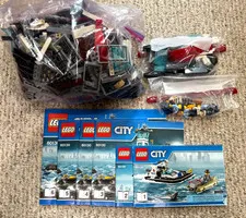 LEGO 60130 City Police Prison Island - 100% complete & manual