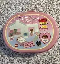 Lego Duplo Playhouse Betsy’s Bedroom 1540 Year 1993 Collector Box Only