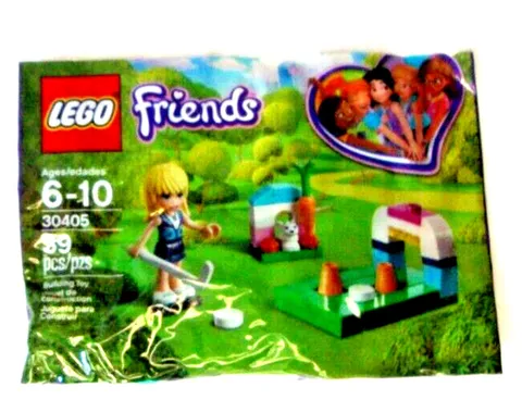 Lego Friends Stephanie's Hockey Practice Polybag 30405 - 39 Pieces - 2018