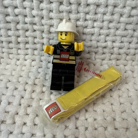 LEGO LED Head Lamp Firefighter Minifigure – Model LGL-HE2 – Tested, Works