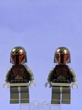 LEGO Star Wars Mandalorian Super Commando (2X) sw0494 sw0495 75022
