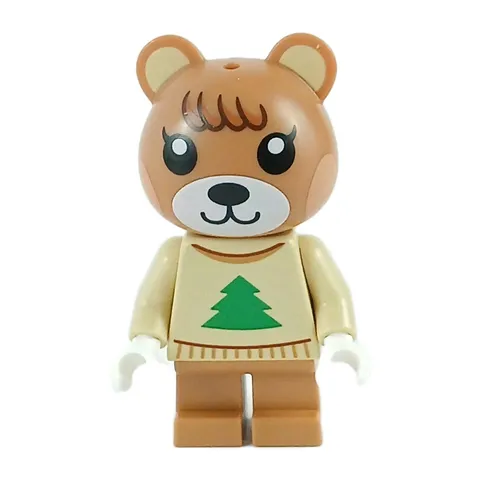 LEGO® Animal Crossing MAPLE w Holiday Sweater Minifigure™ Set ani007