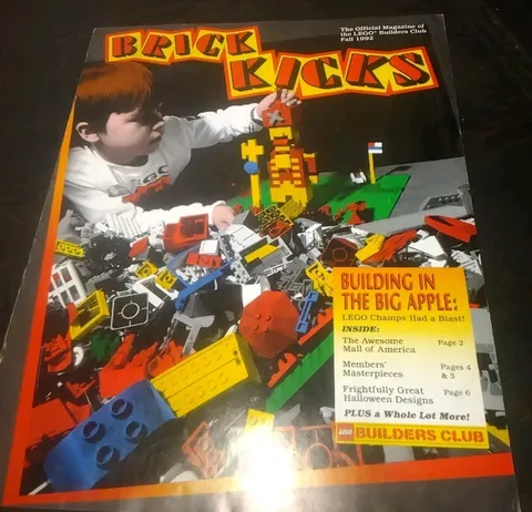 ⭐Lego Brick Kicks Fall 1992 Magazine Catalog⭐