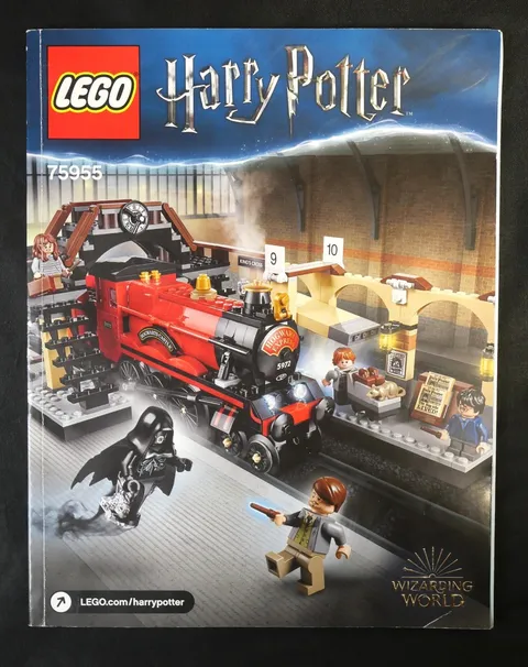 Lego Harry Potter INSTRUCTION GUIDE Manual Wizarding World 75955