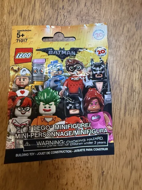 The LEGO Batman Movie Series 1 Minifigure 71017 - Glam Metal Batman NEW Sealed