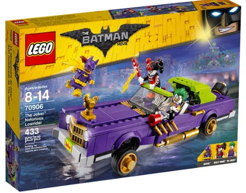 LEGO Batman Movie Joker Notorious Lowrider MINIFIGURES BatGirl Harley Quinn70906