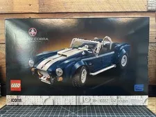 LEGO Icons: Shelby Cobra 427 S/C 10357 SEALED New In Box Building Set 1241 pcs