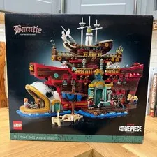 LEGO ONE PIECE: The Baratie Floating Restaurant (75640) – 3,402 Pieces, 10 Fig