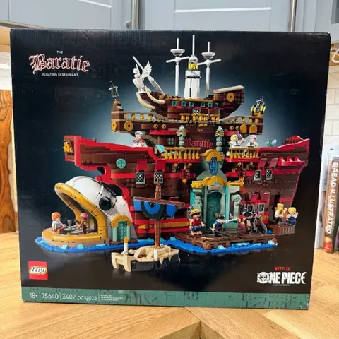 LEGO ONE PIECE: The Baratie Floating Restaurant (75640) – 3,402 Pieces, 10 Fig