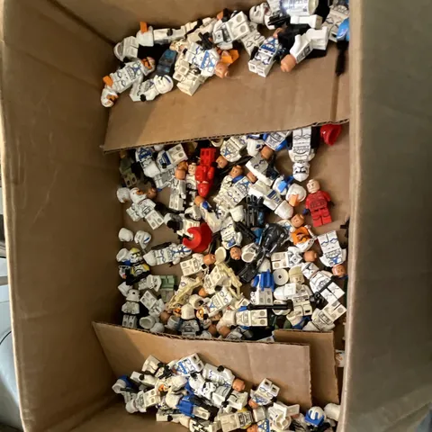 LEGO Plastic Minifigure Parts Bulk Lot - Mixed Assorted Pieces