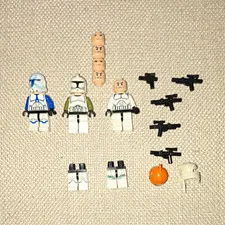 LEGO Star Wars The Clone Wars Clone Trooper Minifigure Lot (READ DESCRIPTION)