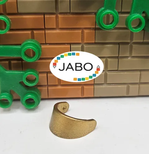 (S10 /12/10) Lego 2447 Helmet Visor Standard Metallic Gold