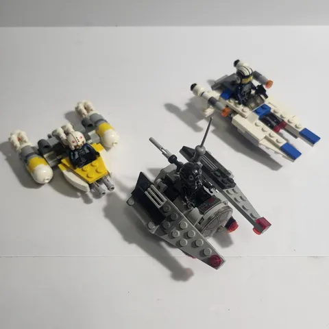 LEGO Star Wars Microfighters Bulk Lot Mini Vehicles & Minifigures Multicolor