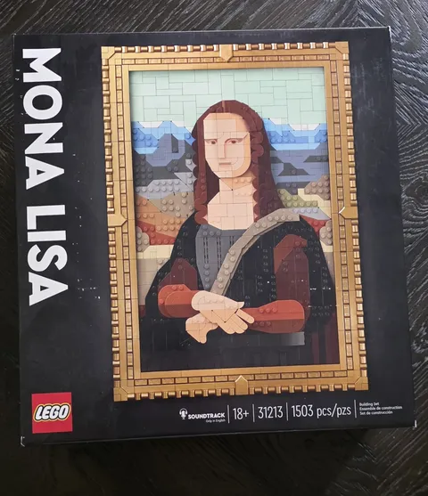 LEGO Art Mona Lisa Wall Art 31213 Brand New Sealed
