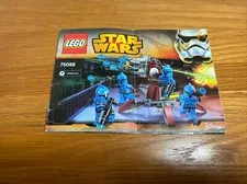 Lego Star Wars 75088 Senate Commando Troopers Battle Pack - Instructions Only