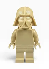 Official Lego Tan Monochrome Darth Vader Minifigure - Unreleased Prototype  RARE