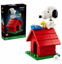 LEGO Ideas Peanuts Snoopy's Doghouse (21368) 964 Pcs 18+ Snoopy