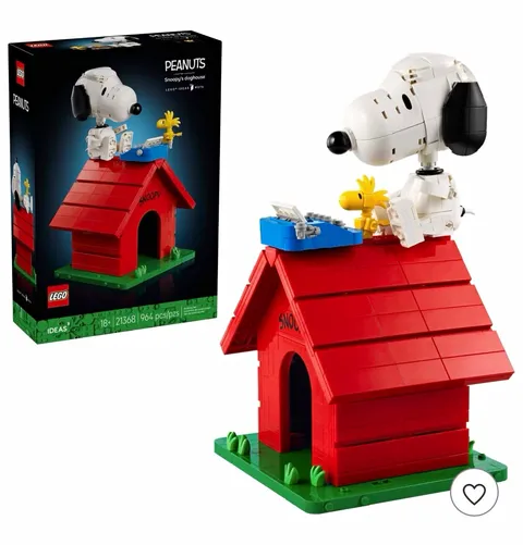 LEGO Ideas Peanuts Snoopy's Doghouse (21368) 964 Pcs 18+ Snoopy