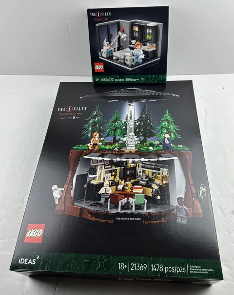 LEGO Ideas The X-Files: The Truth Is Out There 21369 AND LEGO Scully’s Lab 40896