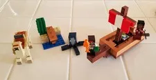 LEGO Minecraft: The Pirate Ship Voyage (21259) with Box and Instructions