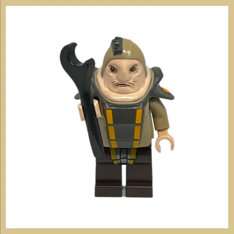 Lego Star Wars 75148 Unkar Plutt Blobfish Minifigure 2016 Retired EUC