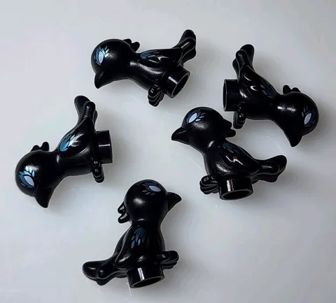 NEW LEGO® 5 Elves Black Shadow Raven Animal Minifigure Pet Bird 41188