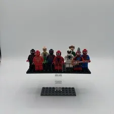 LEGO spider man Lot, Iron spider,Miles morales, spider man 2099