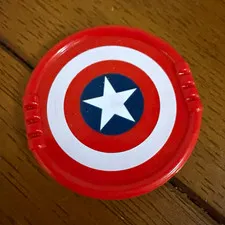 Lego Duplo Marvel Captain America Red White Blue Plastic Shield