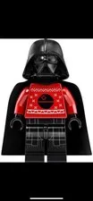 LEGO Star Wars Darth Vader Minifigure Red Christmas Sweater Death Star 75279 NEW