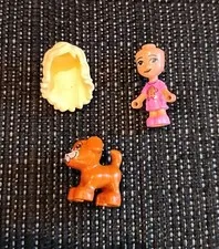 LEGO Friends Minifigure Micro Doll OLIVIA frnd476 Gingerbread Set #41690-2 & Dog